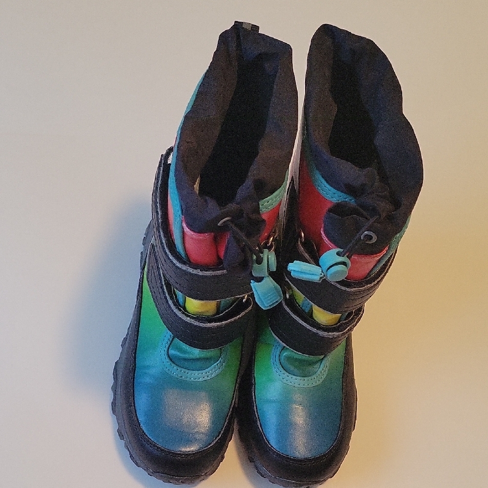 Lands' End Colorful Kids Snow Boots